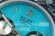 Swiss Clone Diw Rolex Daytona Ramadan CL 40 Carbon Arabic Turquoise Dial Watch (3)_th.jpg